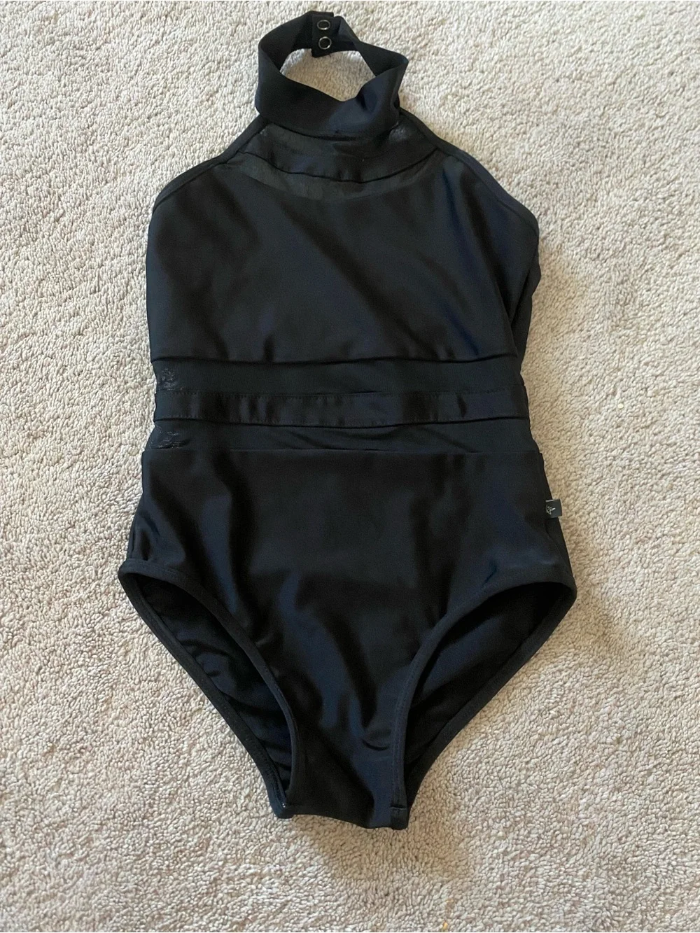 Daroch Black Leotard Size 10